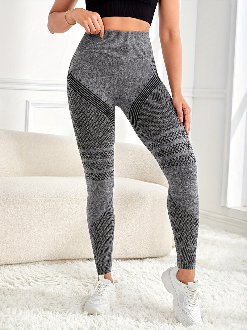 Calça legging feminina cintura alta sem costura treino academia novidade