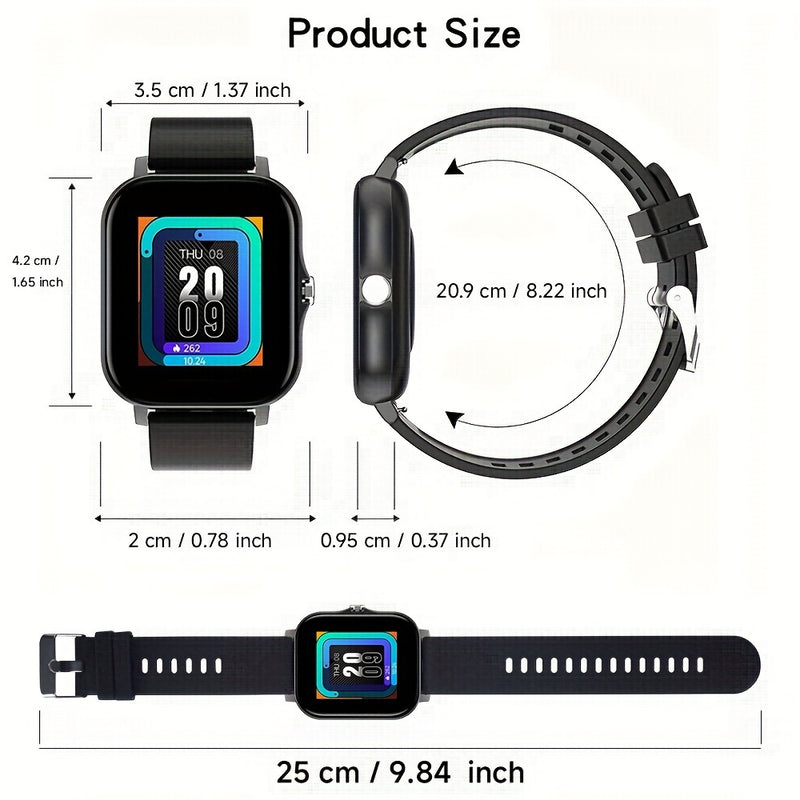 Novo Smartwatch Tela 3,66 cm Design Sem Bordas